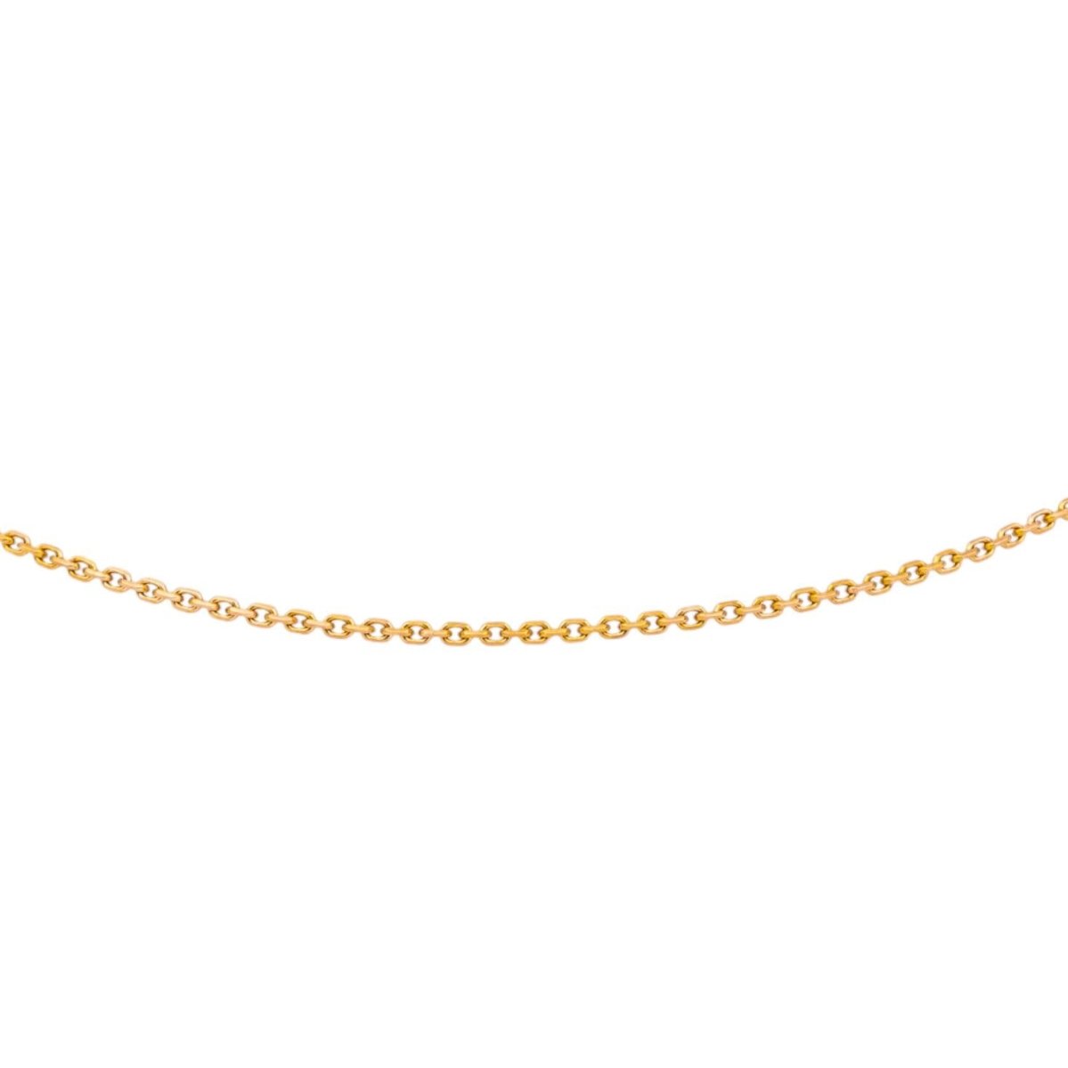 Necklace Maille forçat Rose gold