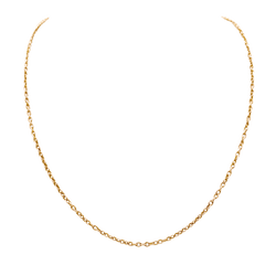 Chain in rose gold.