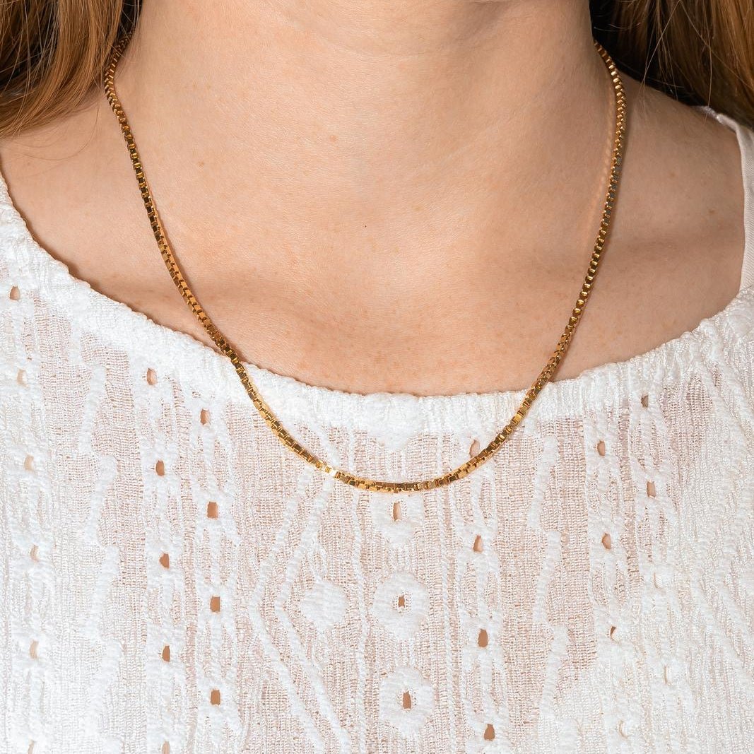 Collier Chaîne en or rose - Castafiore