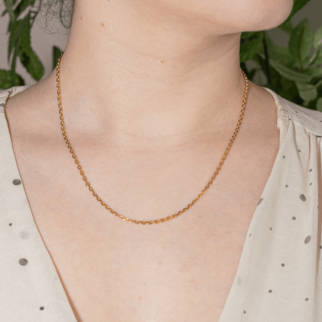 Collier Chaîne en or rose - Castafiore