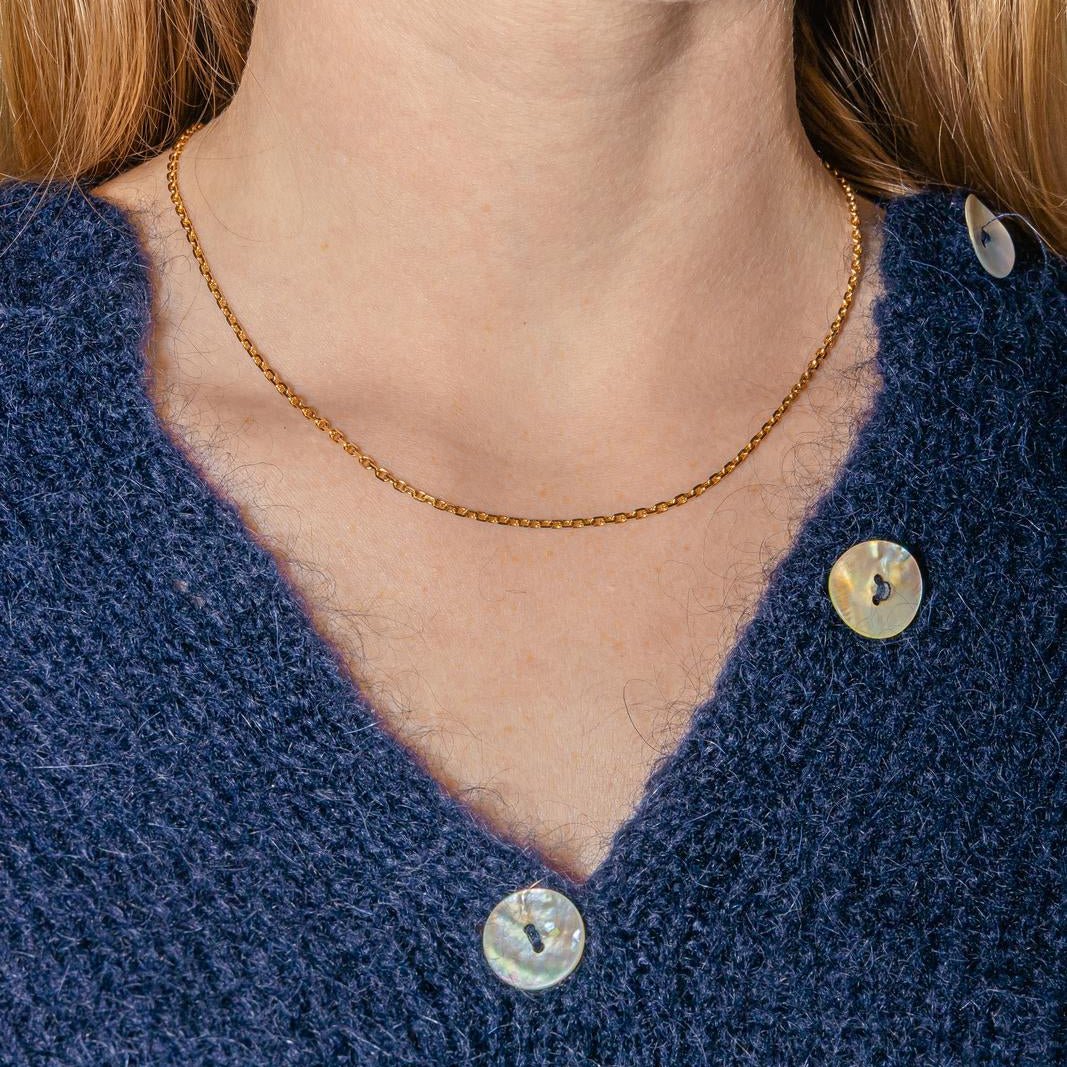 Collier Chaîne en or rose - Castafiore