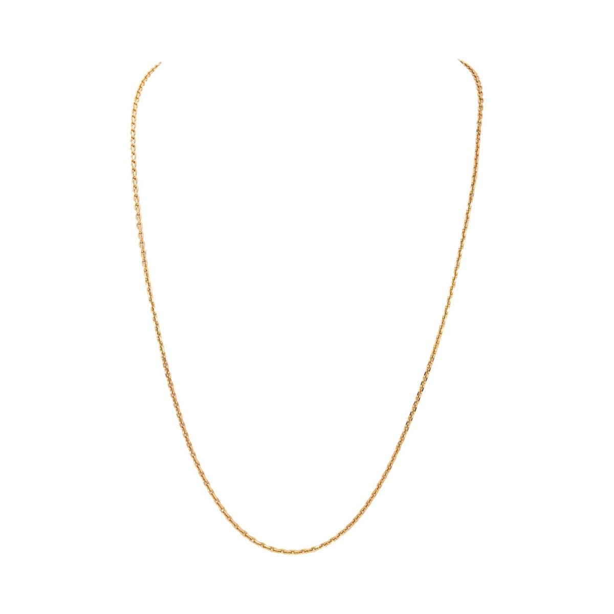 Collier Chaîne en or rose - Castafiore