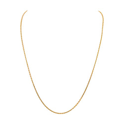 Necklace Maille forçat Rose gold