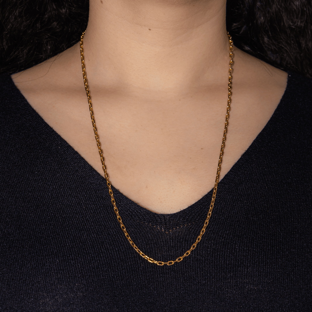 Collier Chaîne en or rose - Castafiore