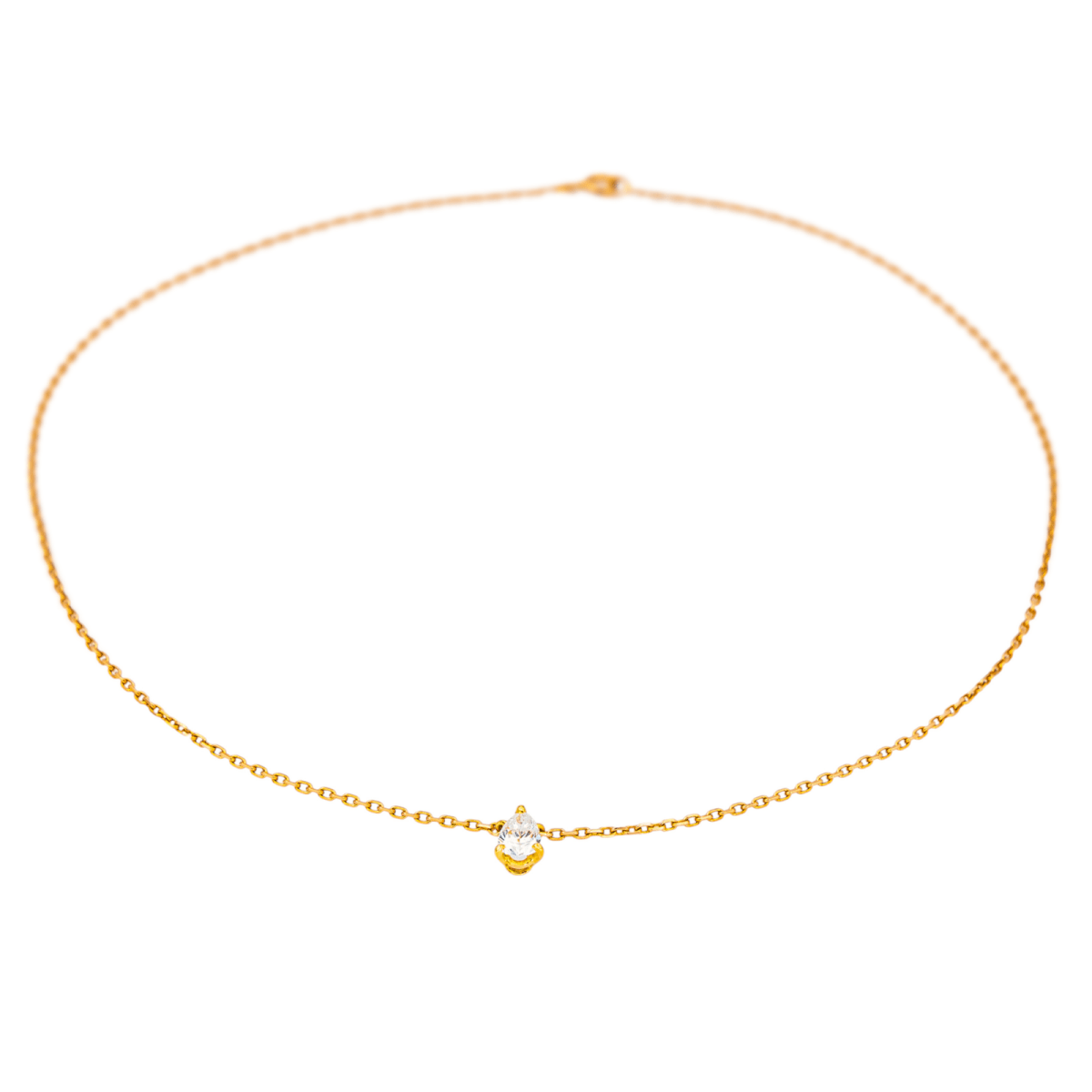 Collier Chaîne en or rose et diamant - Castafiore