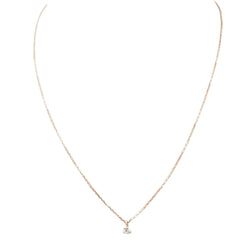 Collier Chaîne en or rose et diamant - Castafiore