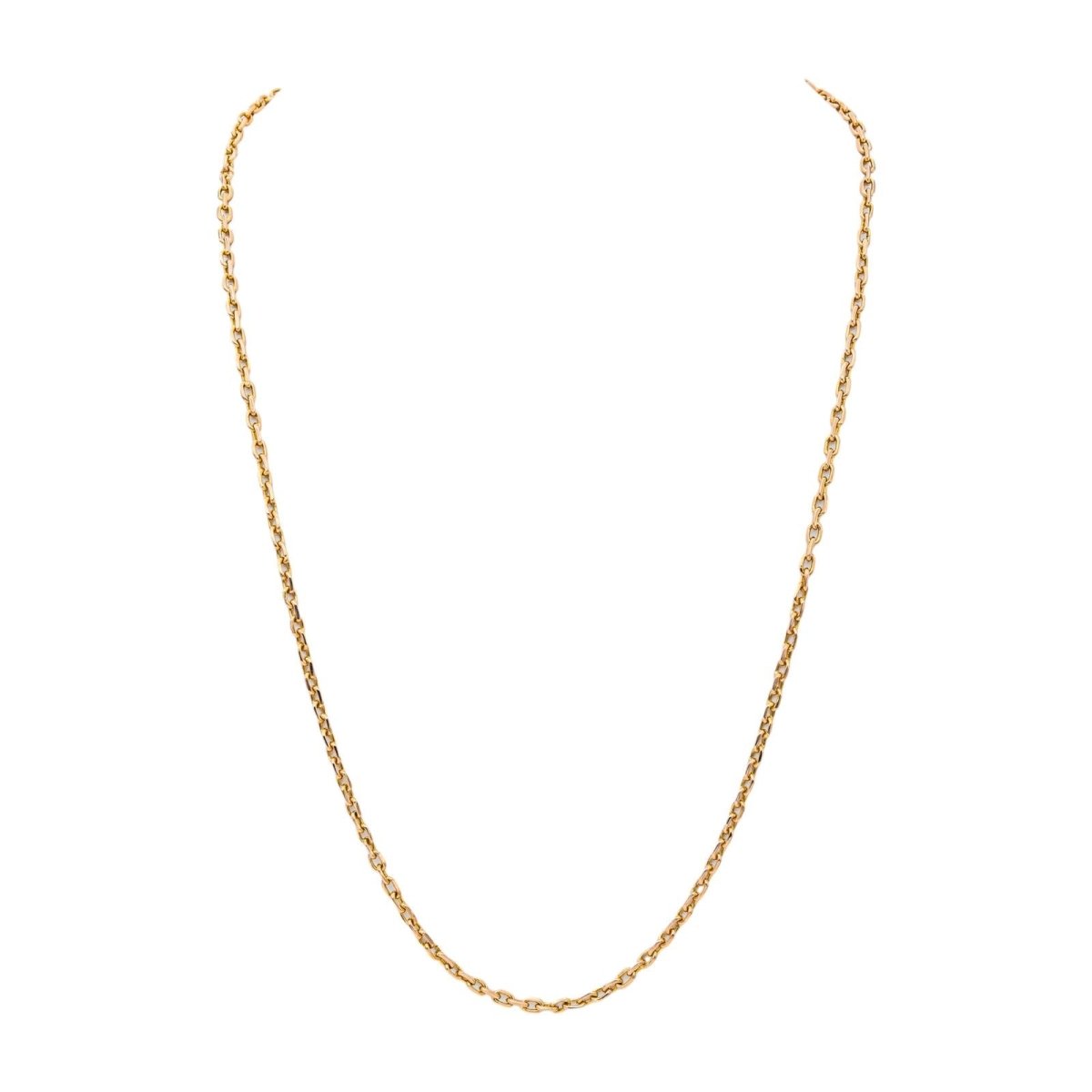 Collier Chaîne Forçat Or rose - Castafiore