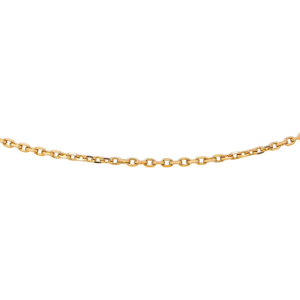 Collier Chaîne Forçat Or rose - Castafiore