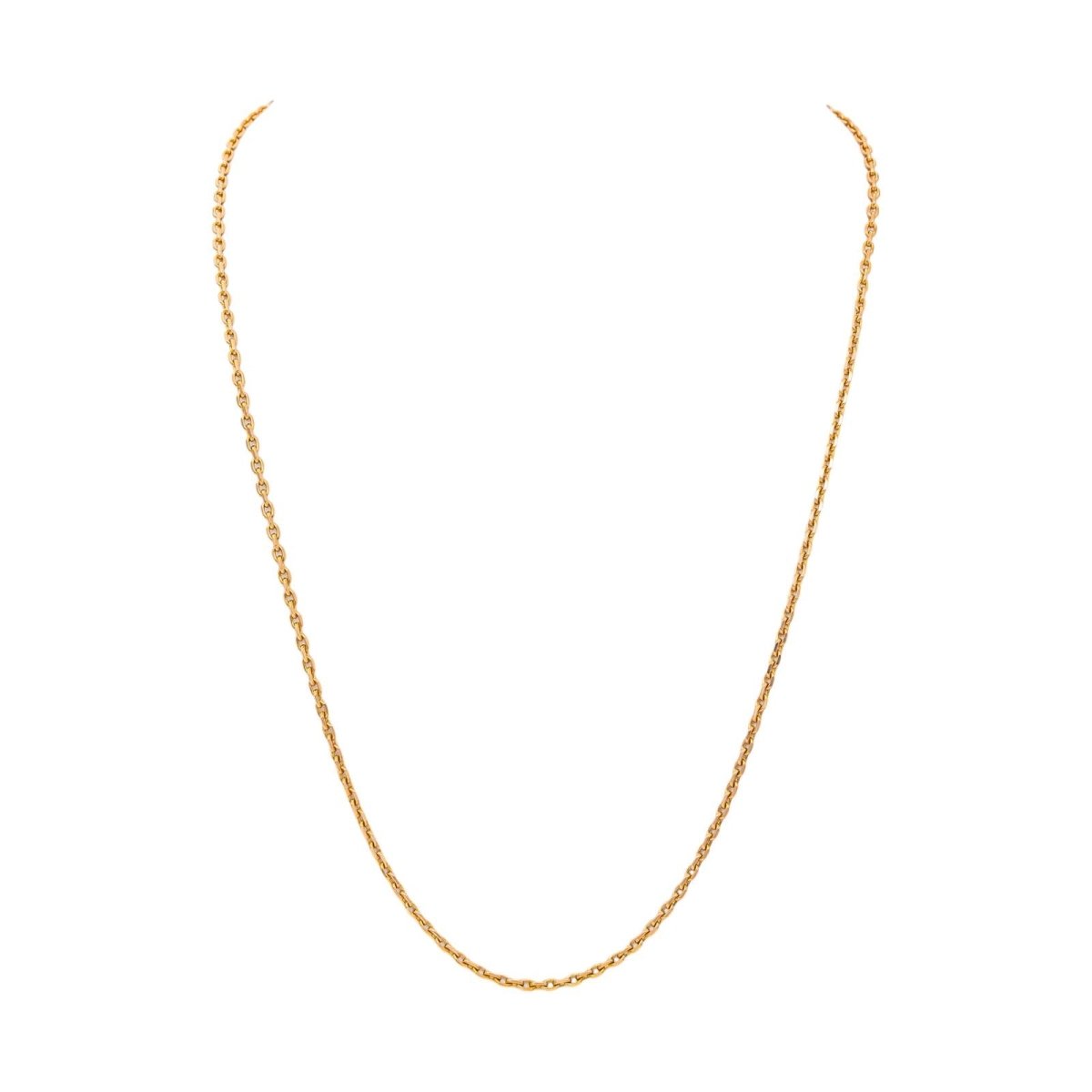 Collier Chaîne Forçat Or rose - Castafiore