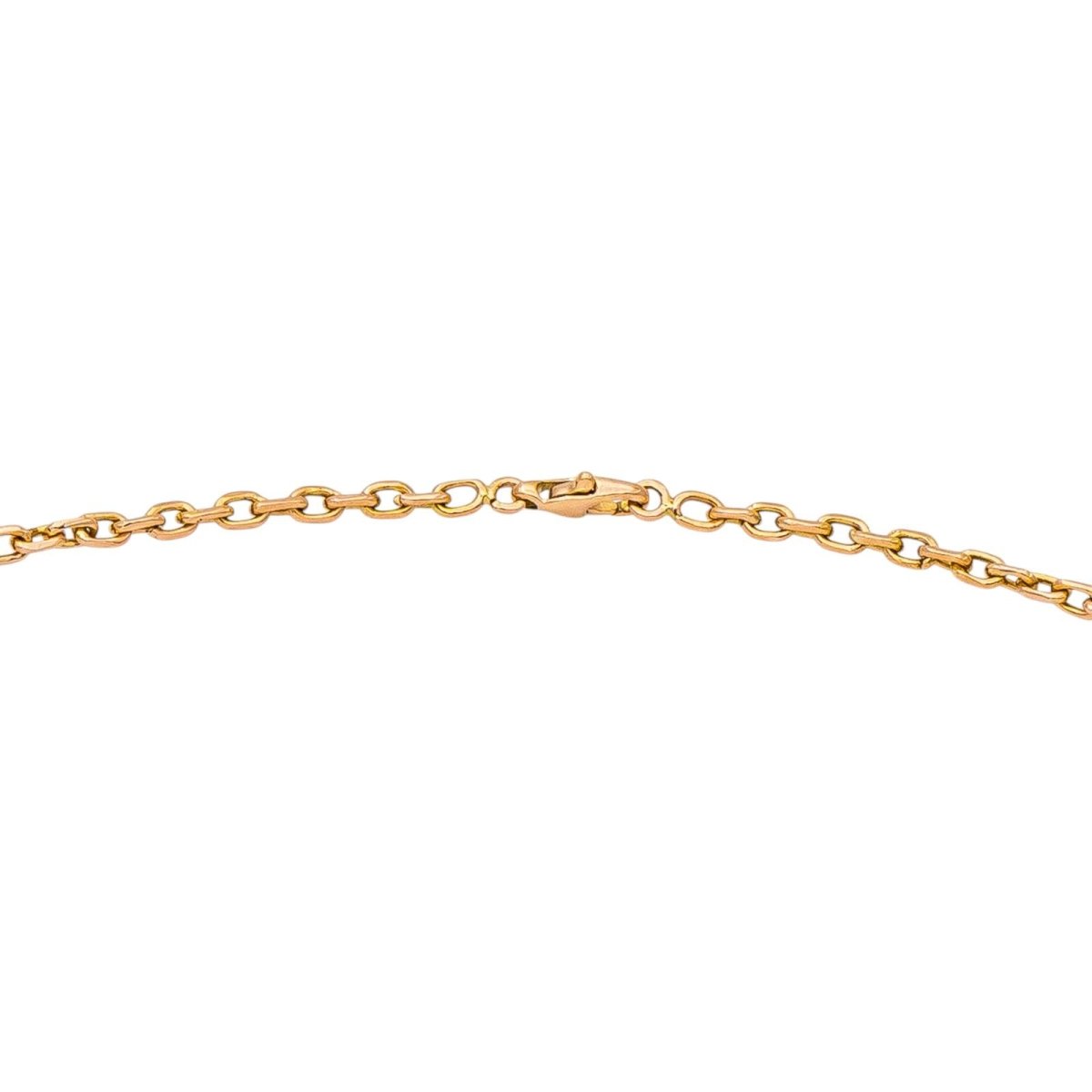 Collier Chaîne Forçat Or rose - Castafiore