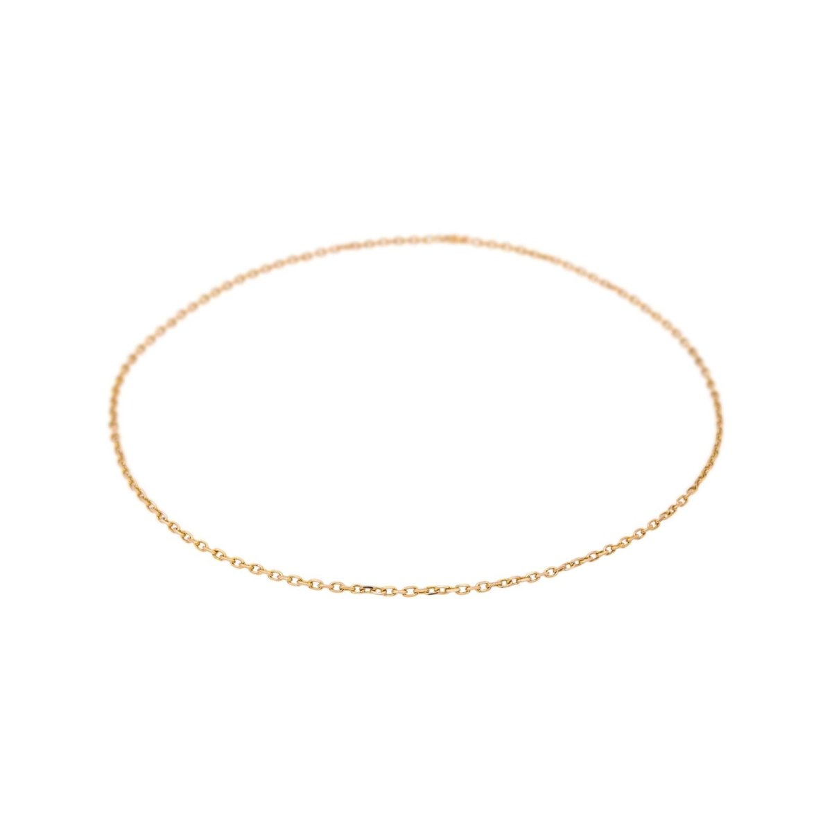 Collier Chaîne Forçat Or rose - Castafiore
