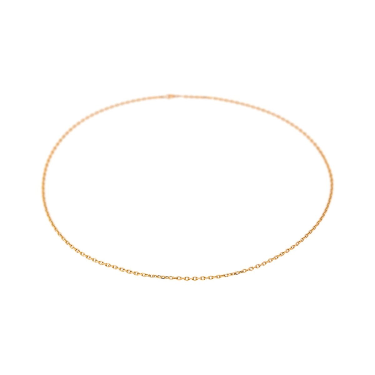 Collier Chaîne Forçat Or rose - Castafiore