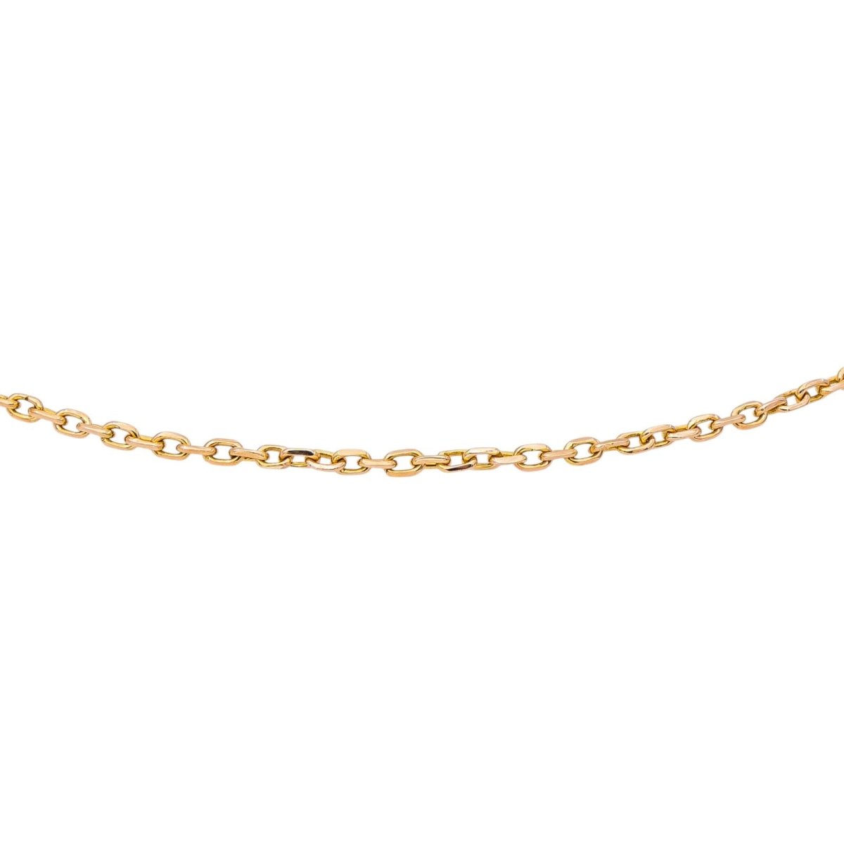 Collier Chaîne Forçat Or rose - Castafiore
