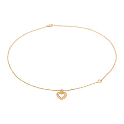 Collier Chaîne FRED "Pretty Woman" en or rose et diamants - Castafiore