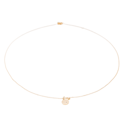 Collier Chaîne GINETTE NY "Mini Ever" en or rose et diamant - Castafiore