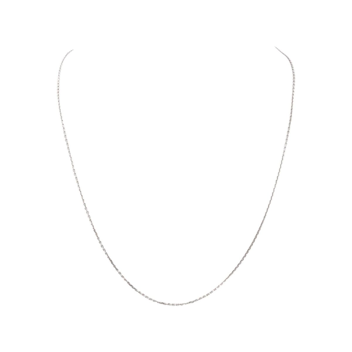 Collier Chaîne GUÉRIN en or blanc - Castafiore