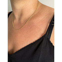 Collier chaîne Maille en or jaune - Castafiore