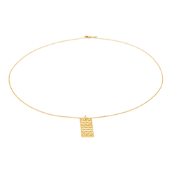 Collier Chaîne MAUBOUSSIN "Une Galerie Rue de Seine" en or jaune - Castafiore