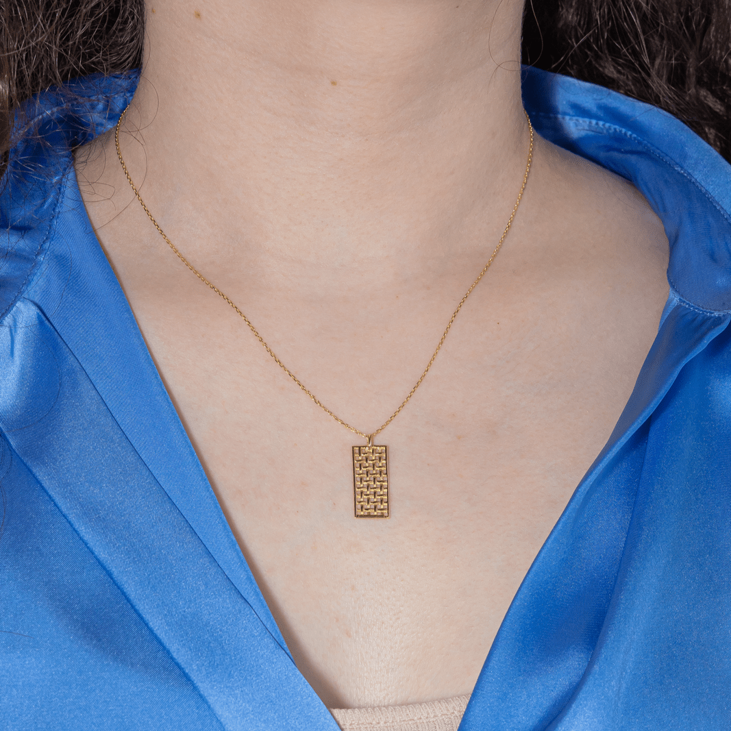 Collier Chaîne MAUBOUSSIN "Une Galerie Rue de Seine" en or jaune - Castafiore