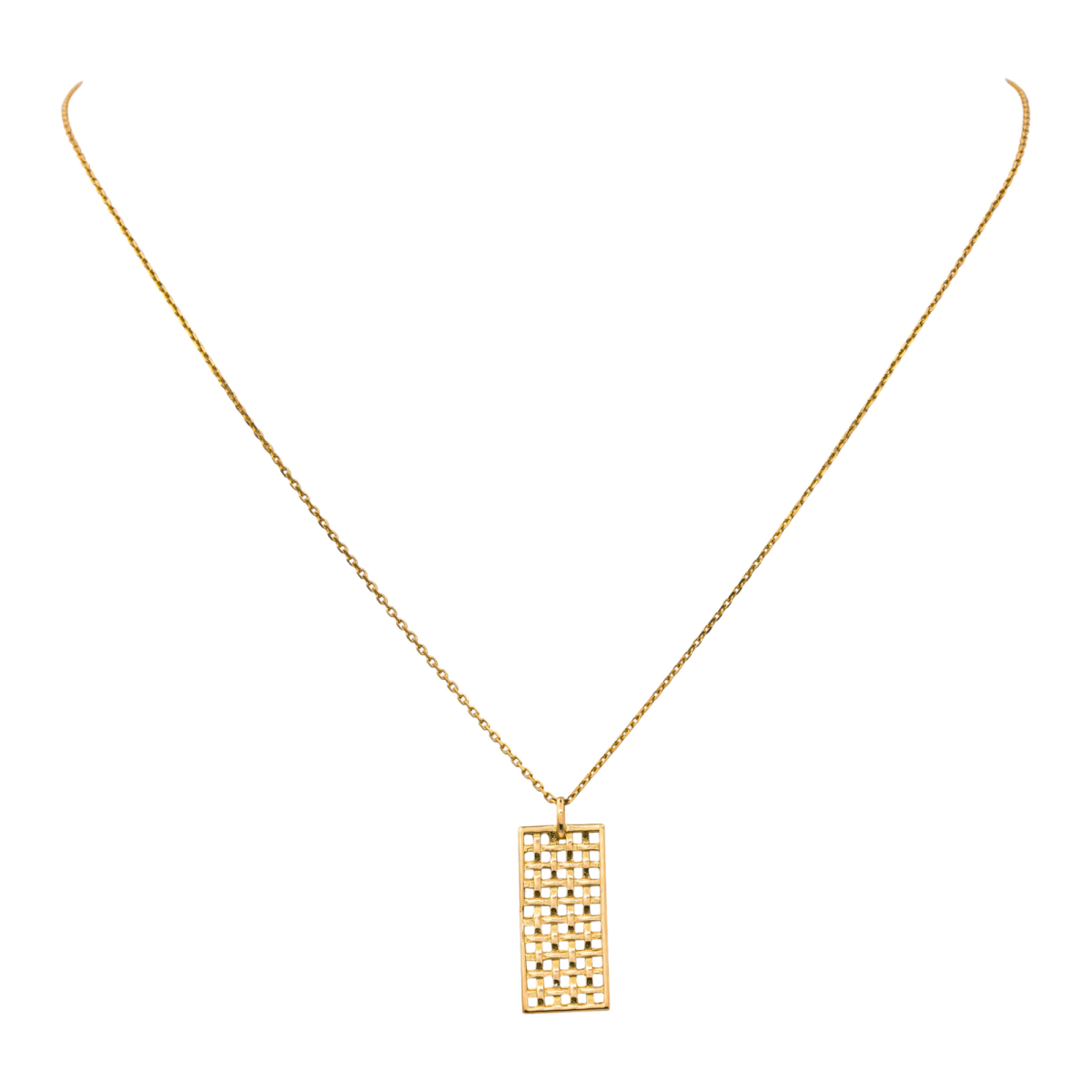 Collier Chaîne MAUBOUSSIN "Une Galerie Rue de Seine" en or jaune - Castafiore