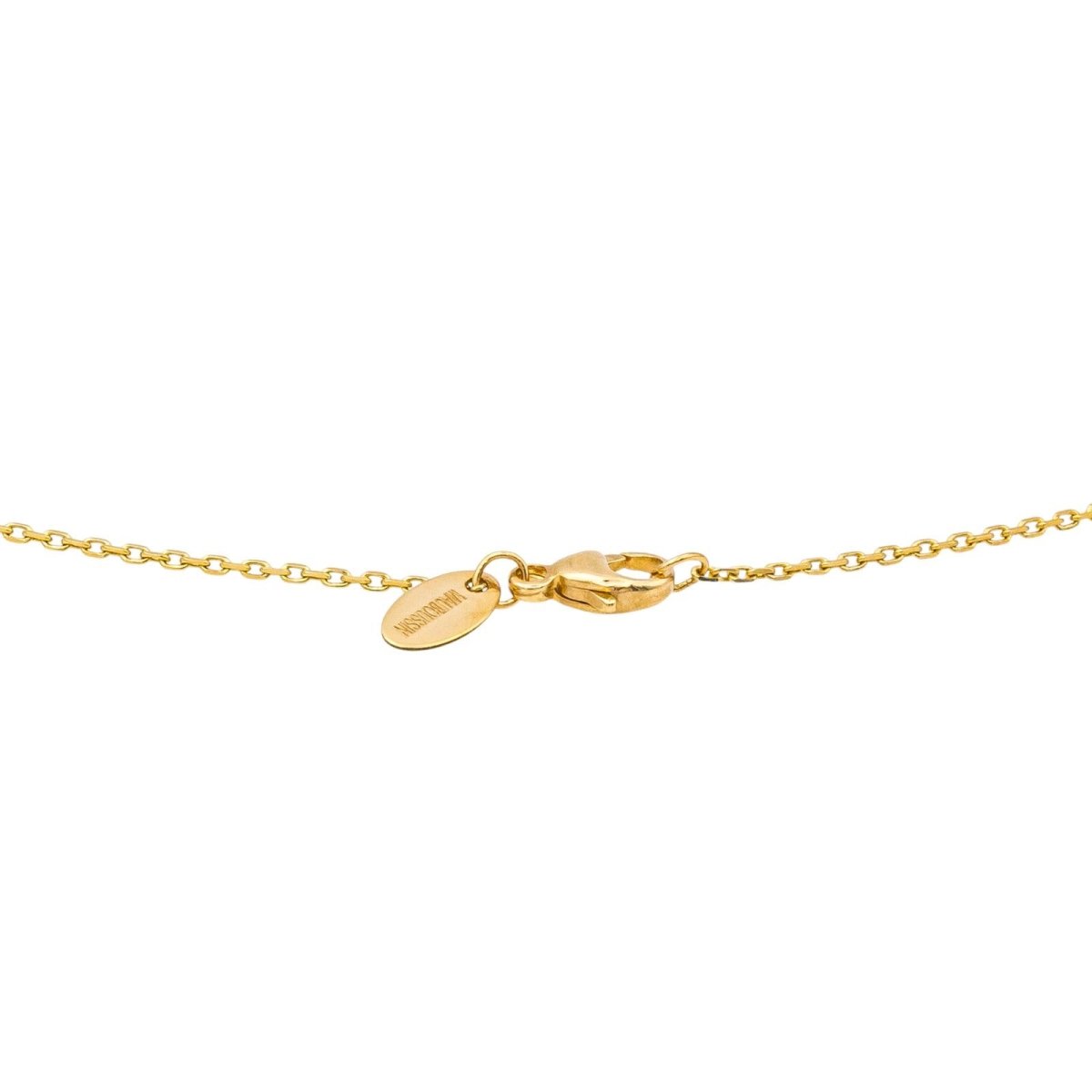 Collier Chaîne MAUBOUSSIN "Une Galerie Rue de Seine" en or jaune - Castafiore