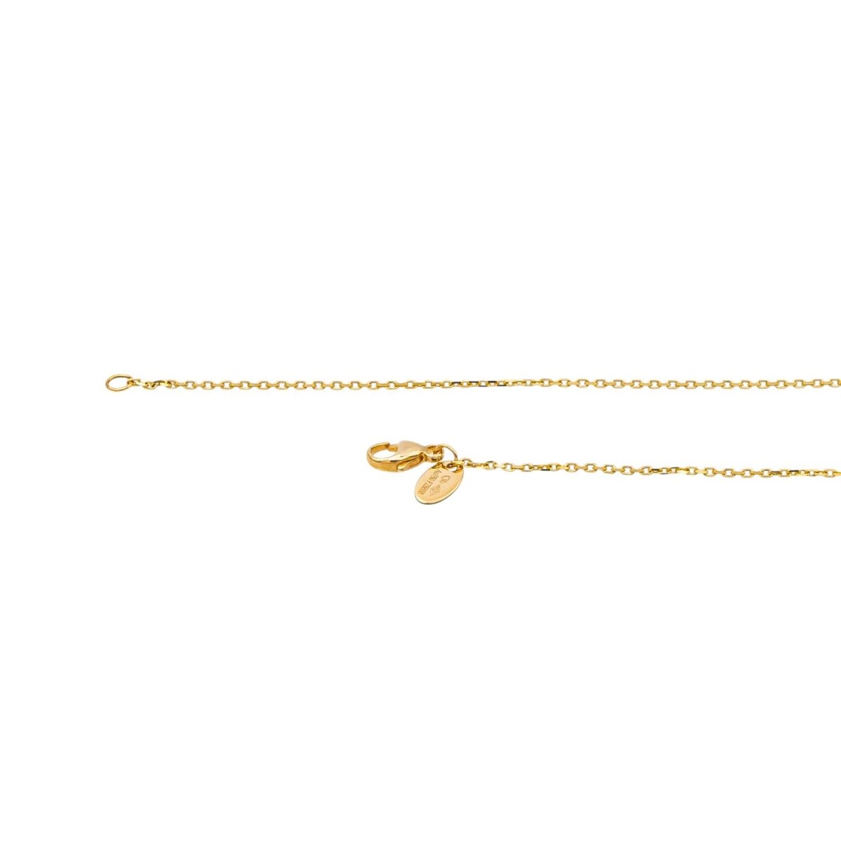 Collier Chaîne MAUBOUSSIN "Une Galerie Rue de Seine" en or jaune - Castafiore