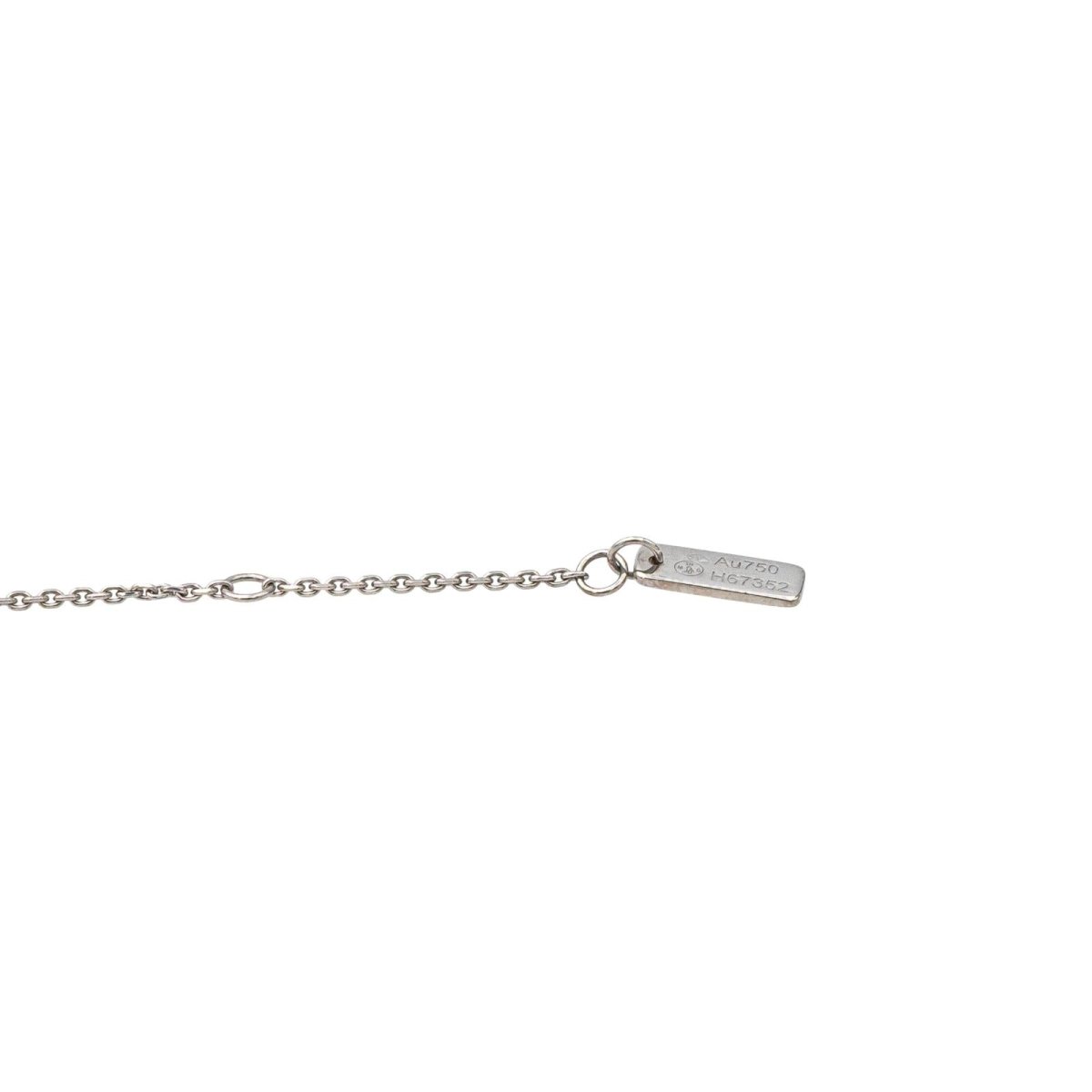 Collier Châine MESSIKA "Baby Move" en or blanc et diamants - Castafiore