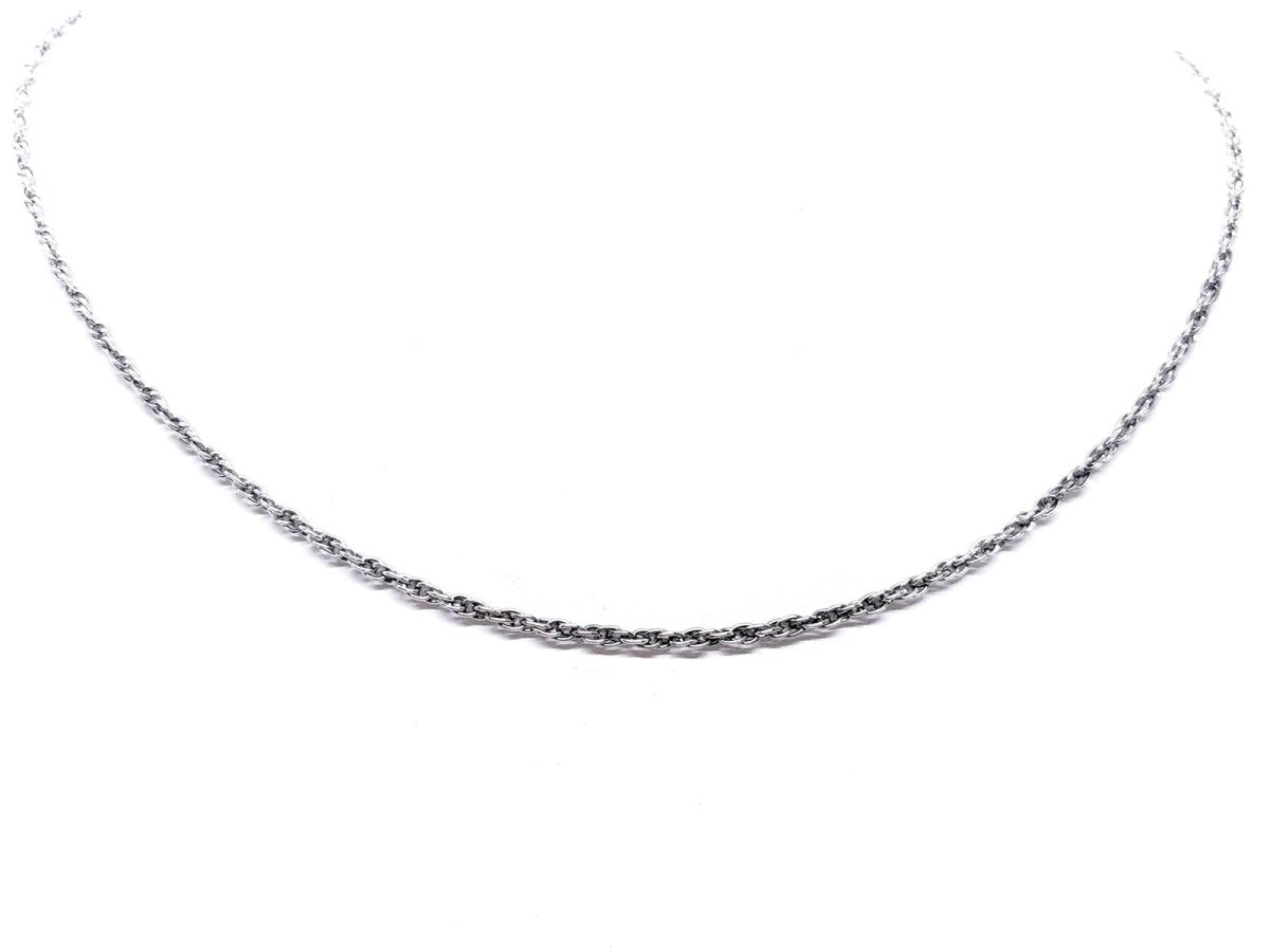 Collier Chaîne Or blanc - Castafiore