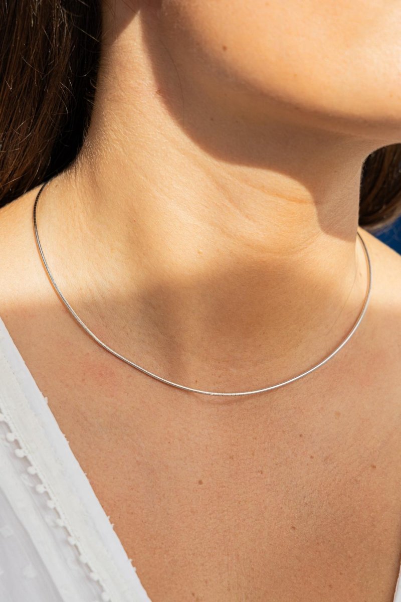 Collier Chaine Or blanc - Castafiore