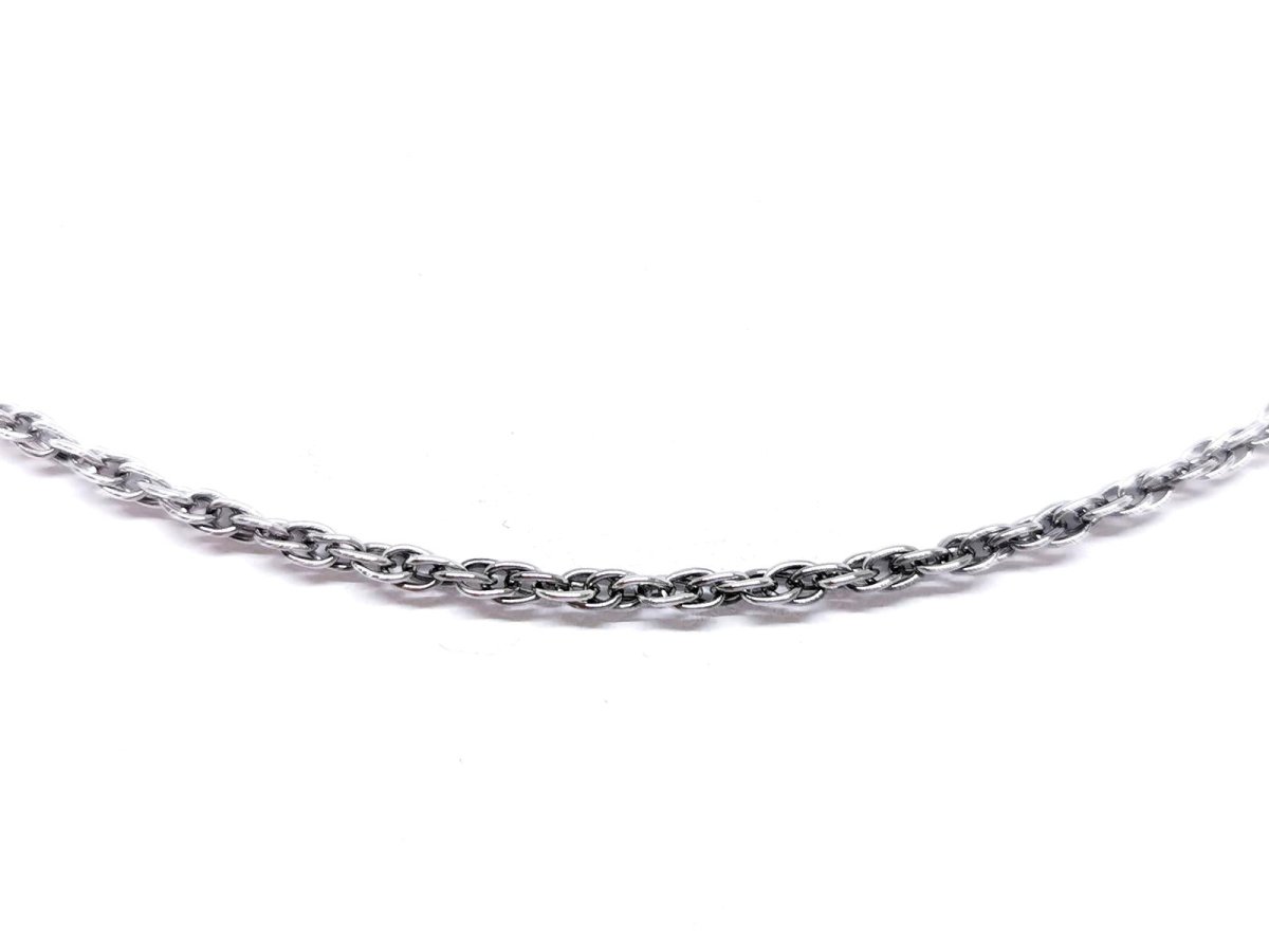 Collier Chaîne Or blanc - Castafiore