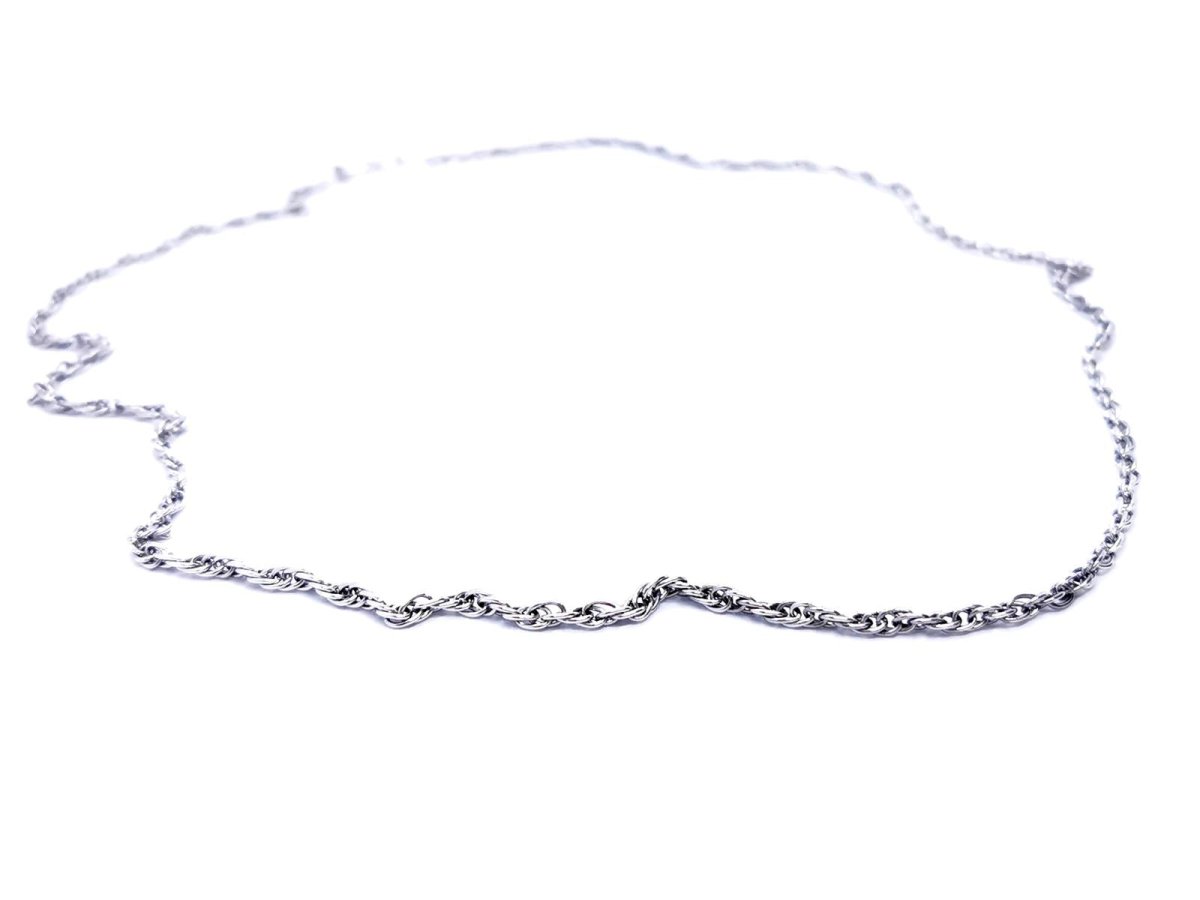 Collier Chaîne Or blanc - Castafiore