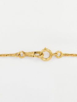 Collier chaine vintage or brossé - Castafiore