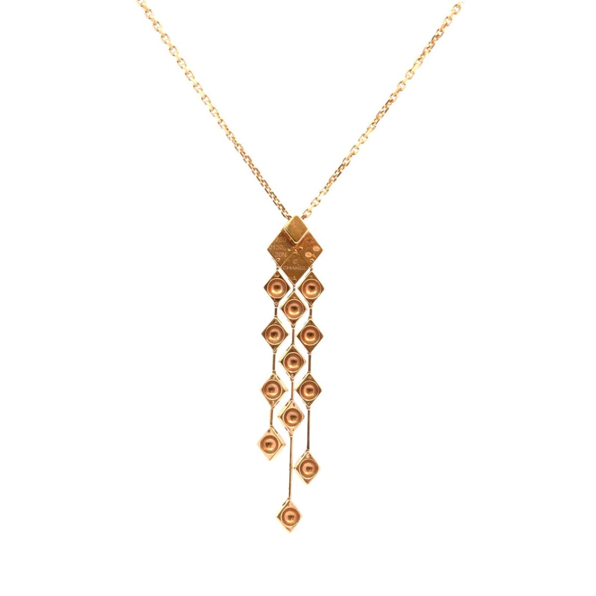 Collier CHANEL en or jaune - Castafiore