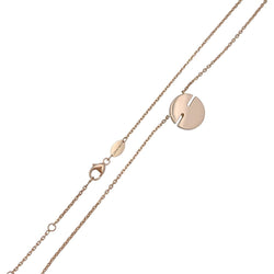 Collier Chaumet ,"Jeux de Liens", or rose, diamants et onyx. - Castafiore