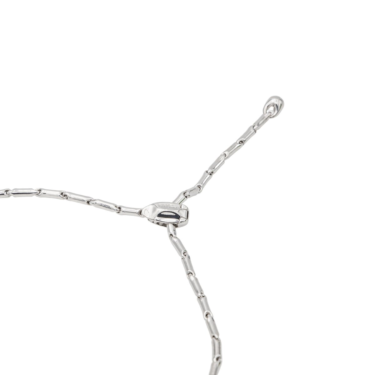 Collier CHIMENTO "Bambou" en or blanc - Castafiore