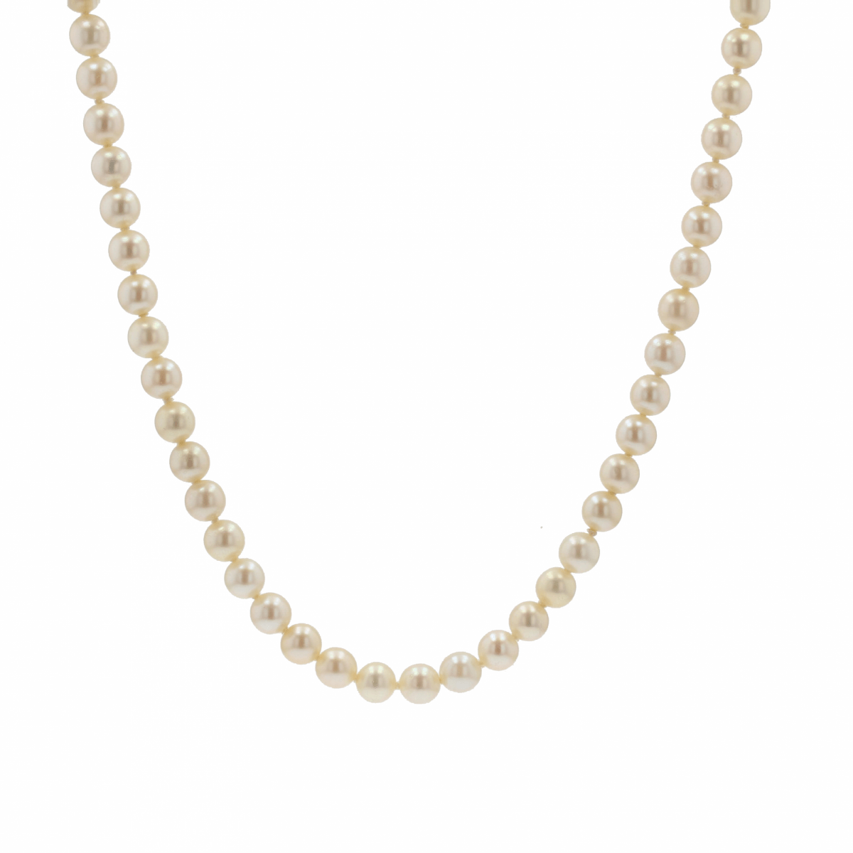 Collier CHOKER en or jaune et perles - Castafiore