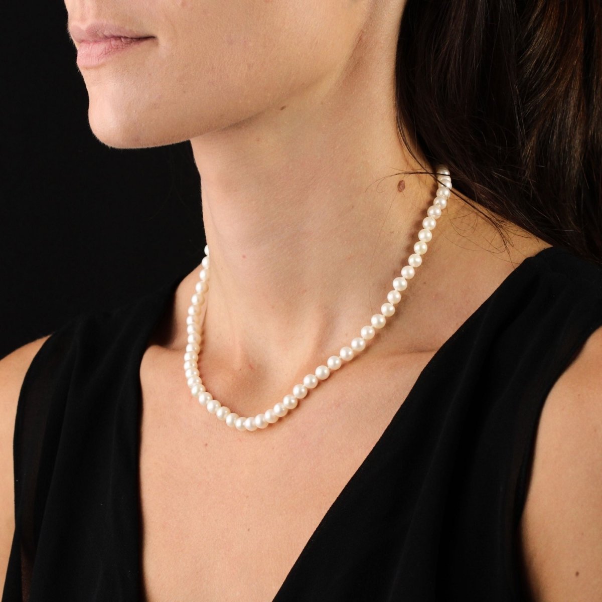 Collier CHOKER Perles en or jaune - Castafiore