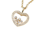 Collier Chopard Coeur Happy Diamonds en or jaune - Castafiore