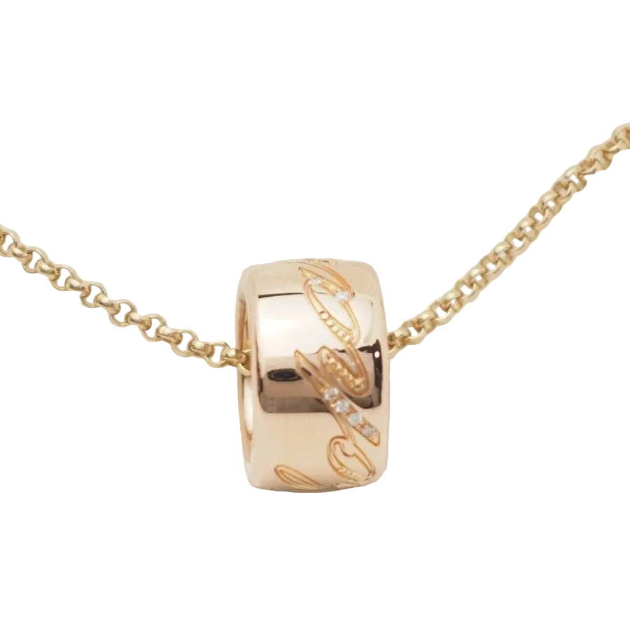 Collier Chopard en or rose et diamants - Castafiore
