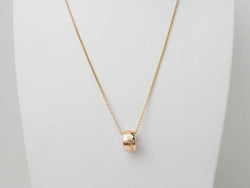 Collier Chopard en or rose et diamants - Castafiore