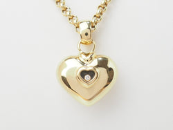Collier Chopard Happy Diamonds en or jaune et diamant - Castafiore