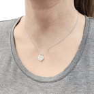 Collier Chopard Happy Diamonds Icons en or blanc avec diamants - Castafiore