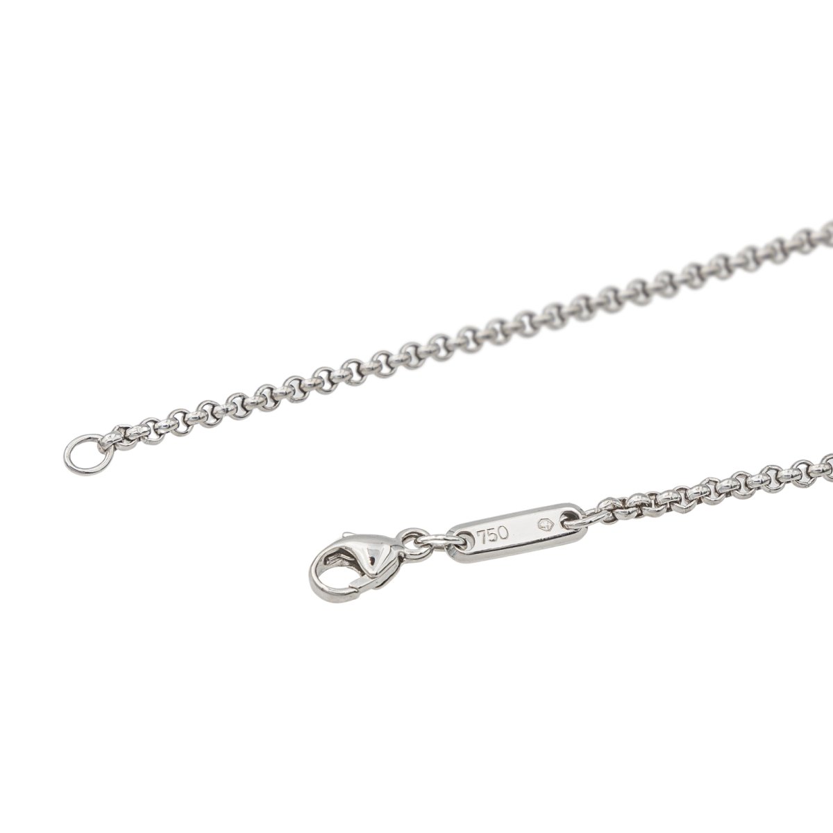 Collier Chopard Happy Diamonds Or blanc Diamant - Castafiore