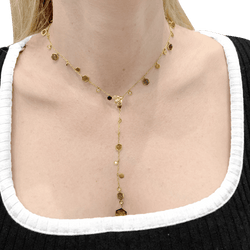 Necklace Piaget, "Magic Garden Limelight", yellow gold, diamonds, colored stones.