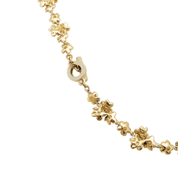 Collier Cravate ROBERTO COIN en or rose, émail et diamants - Castafiore