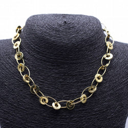 Collier créole en or jaune - Castafiore