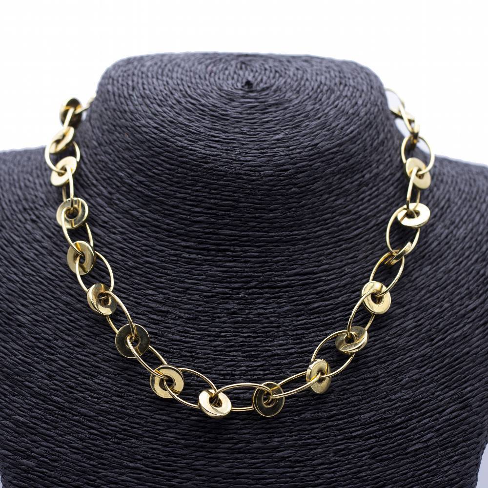 Collier créole en or jaune - Castafiore