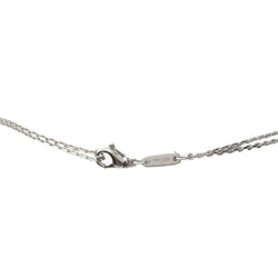 collier croix vintage en or blanc et diamants - Castafiore