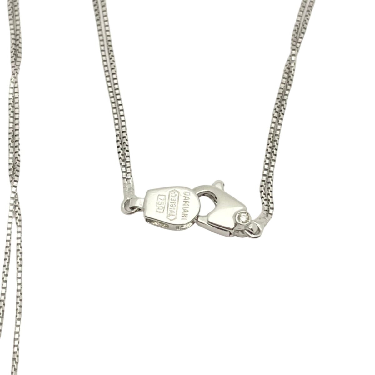 Collier DAMIANI en or blanc, perle et diamants - Castafiore