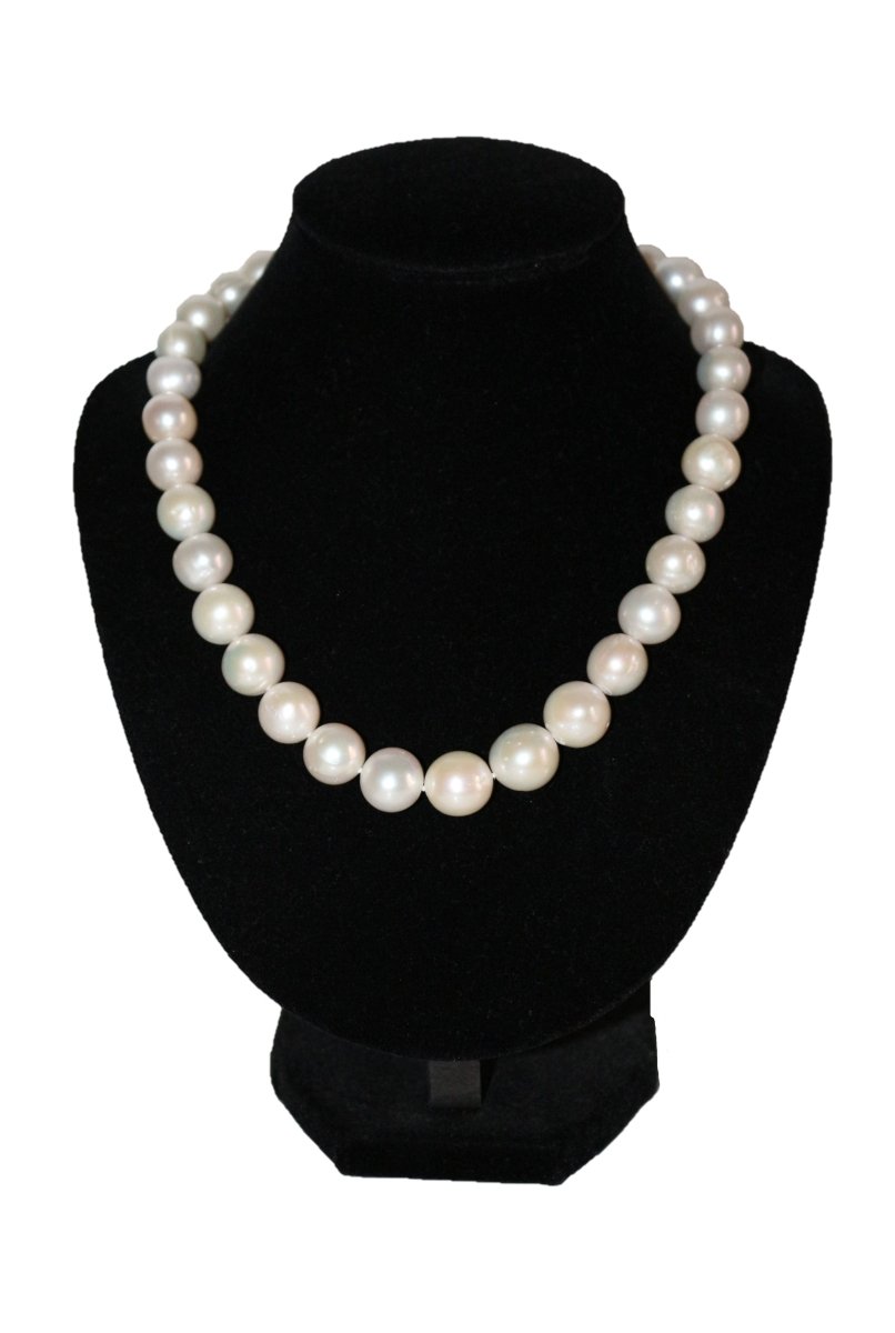 Collier De Grosses Perles De Culture Crème - Castafiore